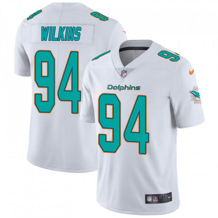 Youth Miami Dolphins Christian Wilkins Vapor Jersey - White
